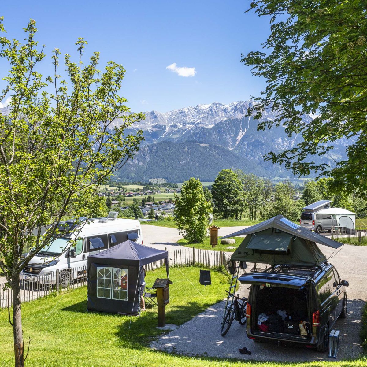 Campingurlaub am Pöchtlhof in Leogang